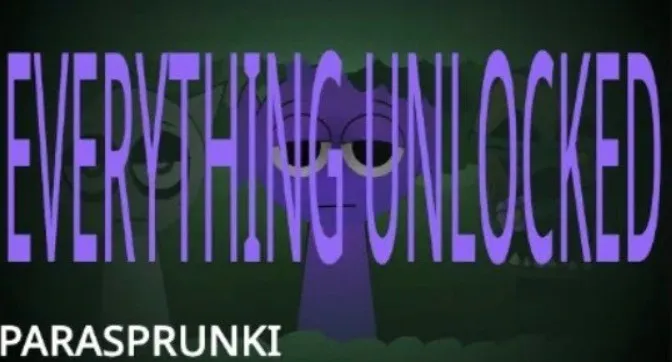 ParaSprunki BUT EVERYTHING UNLOCKED