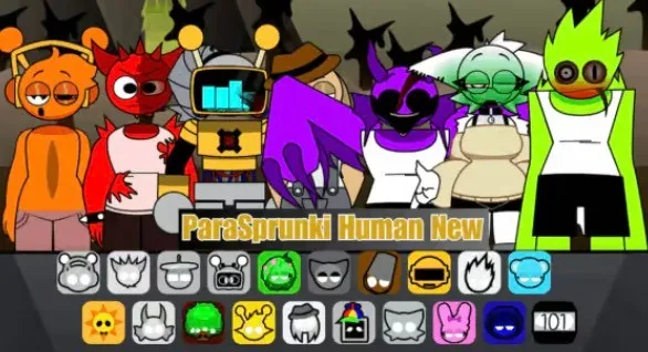 ParaSprunki New Human